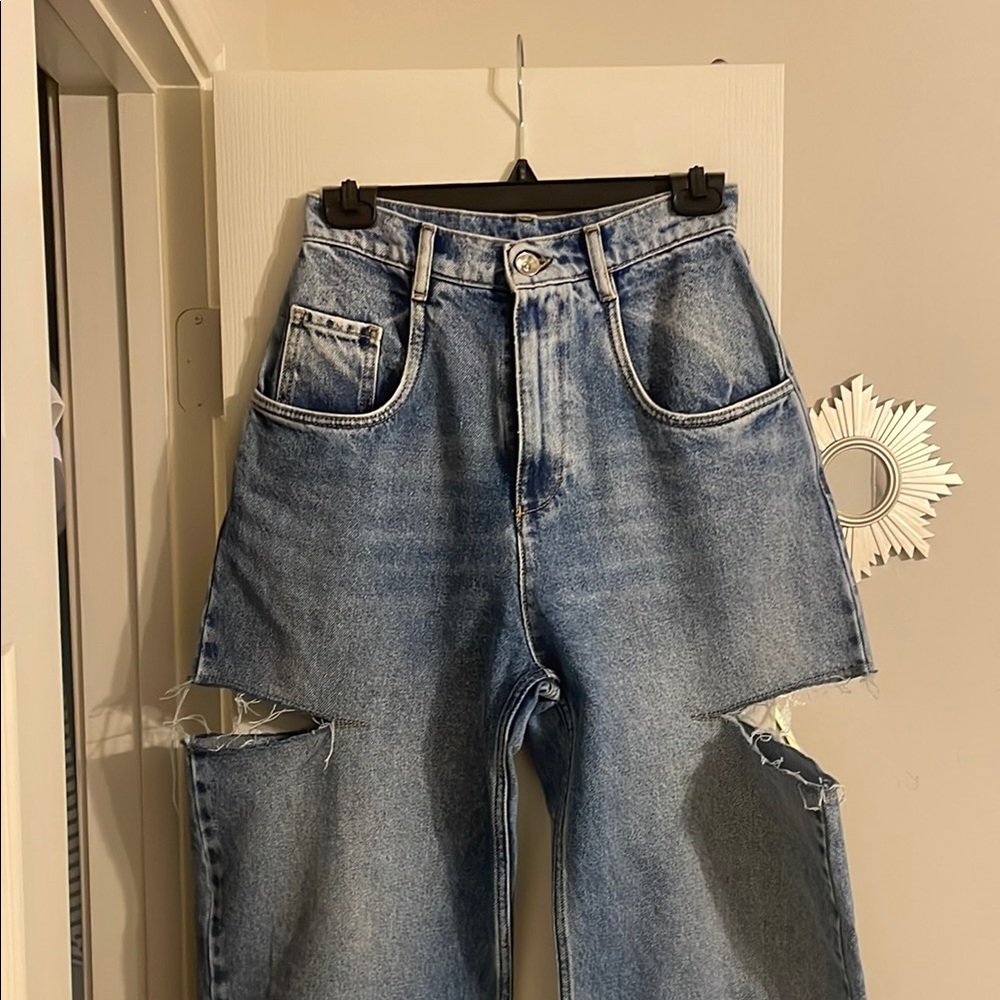 Maison Margiela size 40 blue slash jeans